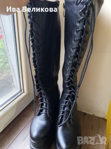 високи ботуши , снимка 4 - Дамски ботуши - 54267690