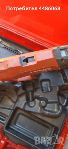 hilti dx 6 пушка с капси за пирони в метал и бетон , снимка 2 - Други инструменти - 55239261