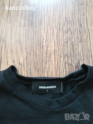 dsquared2 - страхотна мъжка тениска КАТО НОВА Л , снимка 7 - Тениски - 55616826