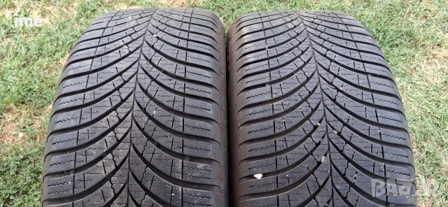 2бр всесезонни гуми 215/45R17. GoodYear Vector. DOT 0221. 5.5 мм дълбочина на шарката. Цената...