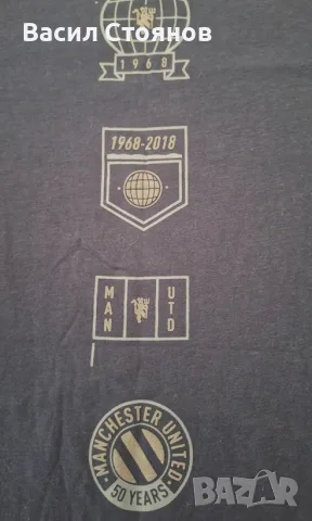 Манчестър Юн./Manchester United 2018 adidas anniversary shirt - размер 2XL, снимка 10 - Фен артикули - 55278869