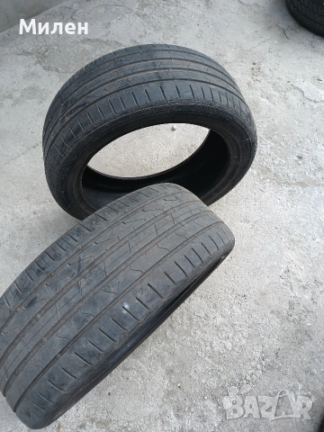 2 броя летни Hankook 215/45/18 Дот 2019, снимка 3 - Гуми и джанти - 54253841