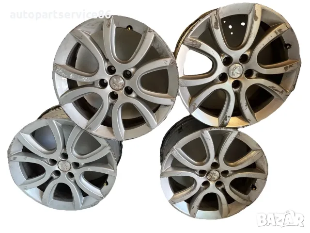 Комплект алуминиеви джанти 7.5X18 инча за Peugeot 508 (2012) 9671401877