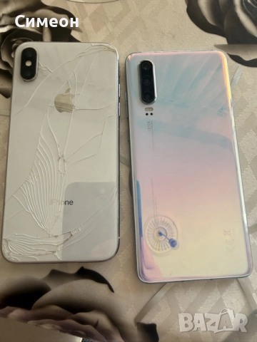 iPhone X и Huawei P30 за части, снимка 2 - Други - 55282532