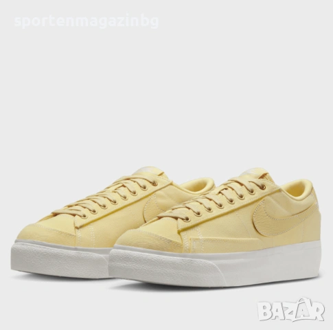 Дамски кецове Nike W Blazer Low Platform CNVS, снимка 4 - Кецове - 54620146