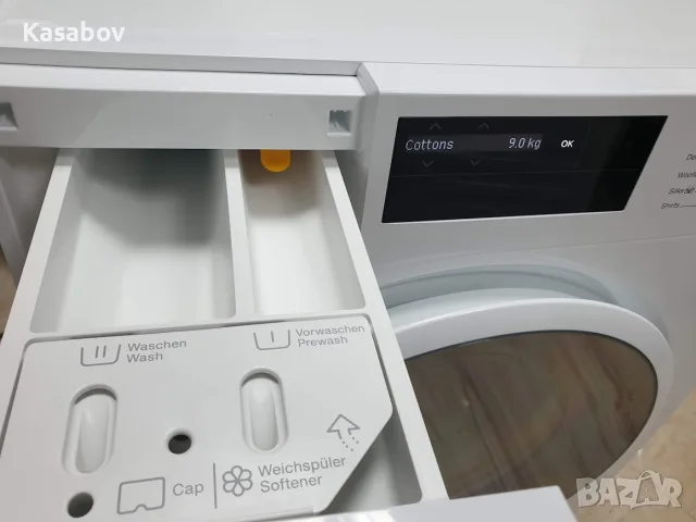 UK - 9Кг - Miele W1 Пералня Series Black & White PowerWash Миеле 12м Гаранция, снимка 6 - Перални - 55400730