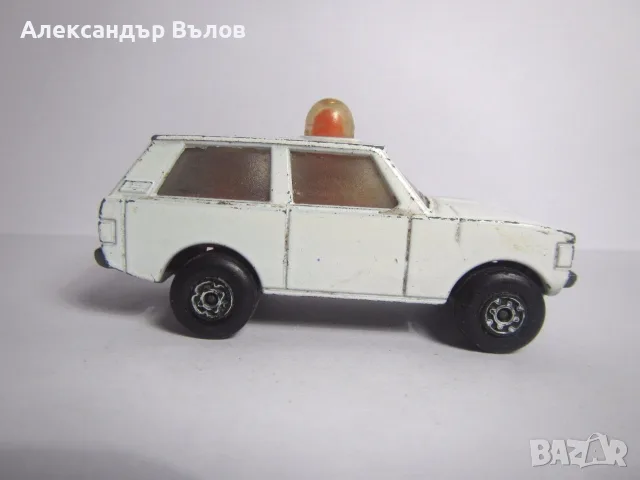 Стара Метална Количка Range Rover Matchbox Rolamatics Lesney, снимка 4 - Колекции - 55650211