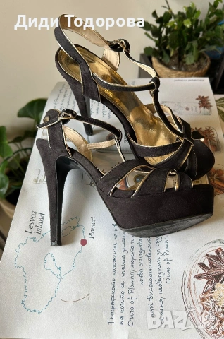Дамски сандали на висок ток бранд ”Sweet Shoes”, снимка 2 - Сандали - 55138088