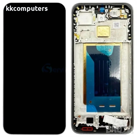 AMOLED LCD Дисплей и Тъч Скрийн с Рамка OEM Grade S за Xiaomi 15T 25069PTEBG – Черен