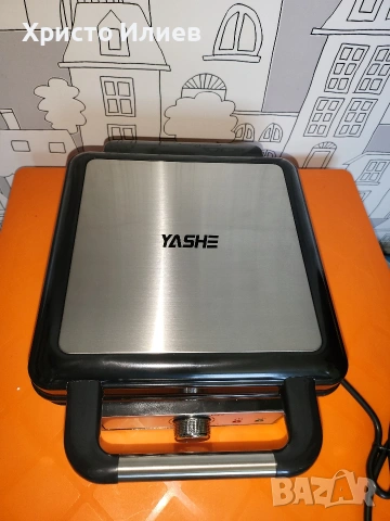 Гофретник 1200W Мощен голям за 4 гофрети, снимка 10 - Гофретници - 54425458