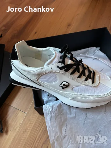 Чисто нови бели мъжки обувки KARL LAGERFELD, size 44