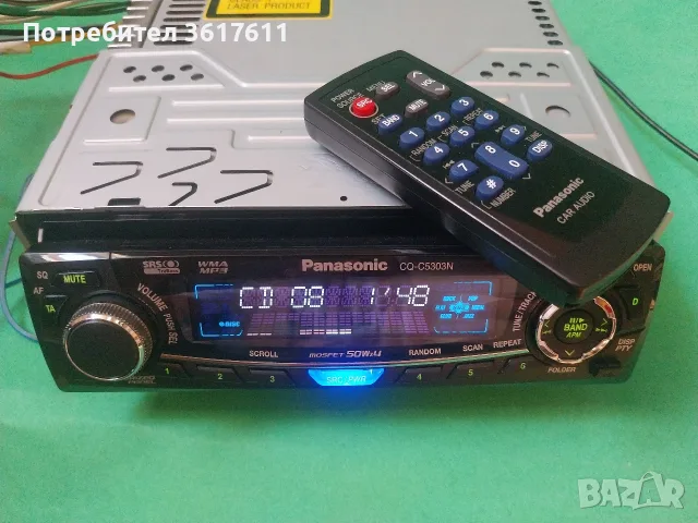 CD player за автомобил Panasonic, снимка 3 - Аксесоари и консумативи - 55509701