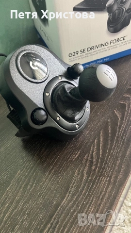 Комплект Logitech G29 Racing Weel + Shifter в гаранция до 28.12.27г., снимка 8 - Игри за PlayStation - 54909742