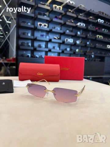 Cartier Нови Дамски Слънчеви Очила с Кутия Различни Цветове