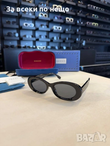 Gucci Слънчеви Очила С UV400 Гучи С ПОДАРЪК🎁Калъф - Различни Цветове Код SK1442, снимка 3 - Слънчеви и диоптрични очила - 54455279