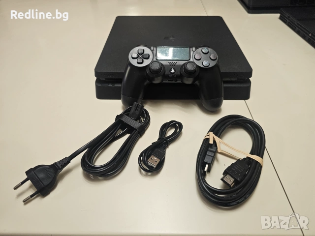 PlayStation 4 Slim 1TB / Плейстейшън 4 Слим — РЕПАСТИРАН, 1TB Памет (+ 1г. Гаранция) 