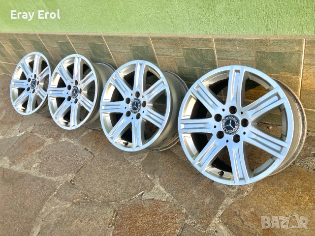 16 джанти 5х112 Mercedes W212 W205 W203 W204 W211 W213 5х112 Мерцедес Оригинал, снимка 5 - Гуми и джанти - 54828263