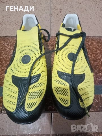 Бутонки Nike T90 Laser II yellow air zoom 40,5 размер., снимка 13 - Спортни обувки - 54284502