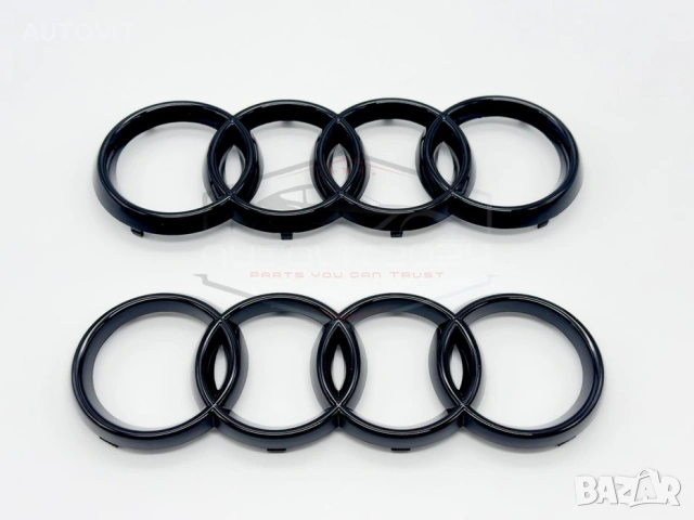 Емблема Audi предна или задна A3; A4; A5; Q7; A6; A8; Q5, снимка 2 - Аксесоари и консумативи - 55006773