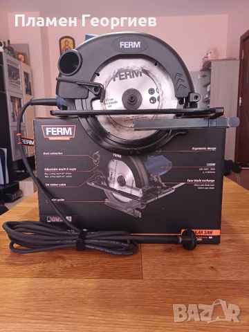 Ръчен циркуляр Ferm в Гаранция 