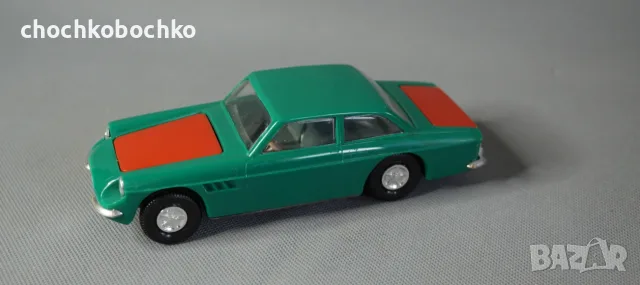 FERRARI Стара Немска Пластмасова играчка модел спортна кола, снимка 3 - Колекции - 55346897