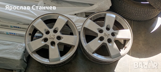 Джанти за Peugeot 16 цола, снимка 2 - Гуми и джанти - 54908697
