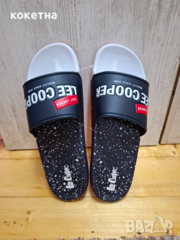 Чехли lee cooper, снимка 6 - Мъжки чехли - 54857068
