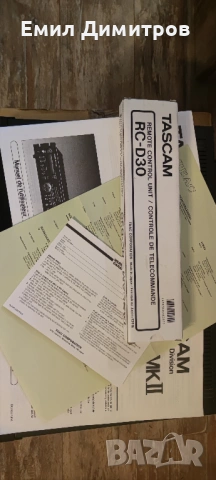 Tascam DA30 MK II Professional DAT Recorder , снимка 12 - Декове - 51199628