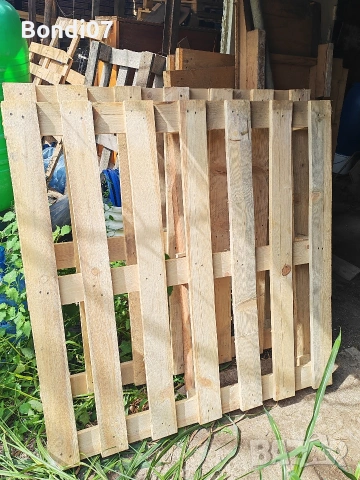 дървени палети 115x115x14 см