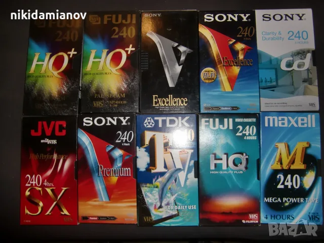 Продавам VHS видеокасети като нови, снимка 3 - Плейъри, домашно кино, прожектори - 55382923
