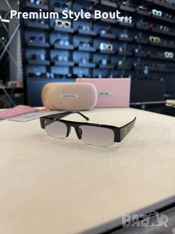 Очила на марката кутия сертификат + кърпичка miu miu fendi bottega veneta Burberry Gucci, снимка 6 - Слънчеви и диоптрични очила - 54043909