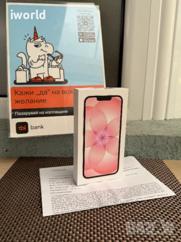 НОВ❗️ 36мес Гаранция❗️ Iphone 17e ⚠️ Лизинг от 24€/м❗️ 256gb soft pink розов ⚠️ неразпечатан!