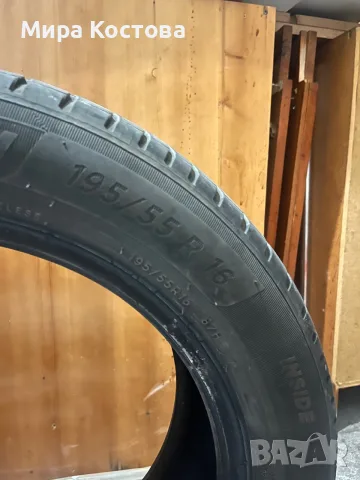 Продавам 2 бр. летни гуми Michelin 195/55 R16, снимка 2 - Гуми и джанти - 55379552