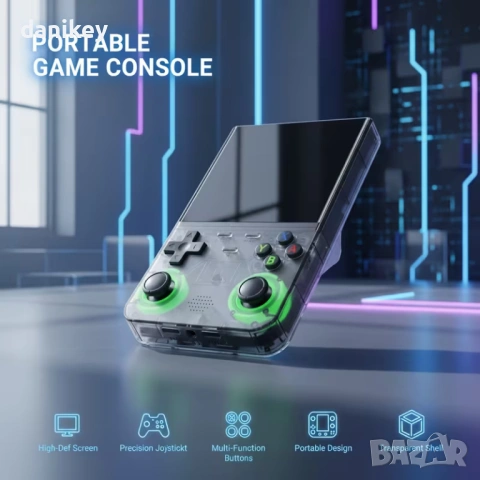 НОВА Ретро Конзола R36 Ultra (R36S WiFi) хиляди Игри / RGB, снимка 5 - Други игри и конзоли - 54687779