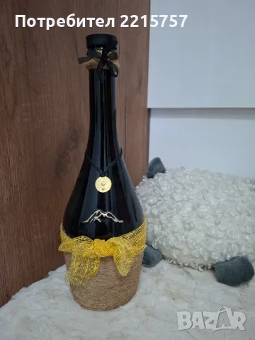 Ръчно декорирани шишета., снимка 4 - Декорация за дома - 51462704