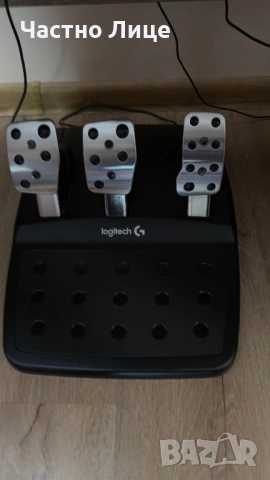 Logitech G923+shifter и оригинална кутия, снимка 3 - Други игри и конзоли - 54903147