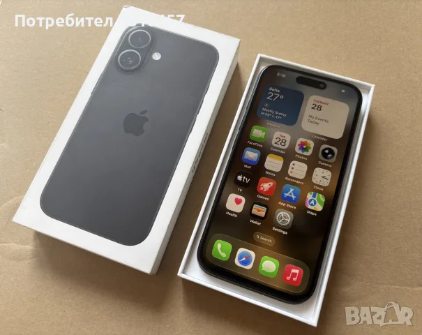 iPhone 16 128GB - Black 