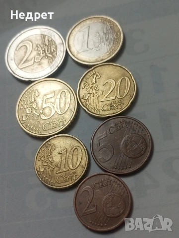 Лот от монети 2002г. Италия, снимка 2 - Нумизматика и бонистика - 54402392
