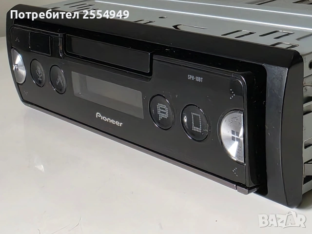 Авторадио Pioneer SPH-10BT – С вградена стойка за телефон и Bluetooth, снимка 3 - Аксесоари и консумативи - 55273562