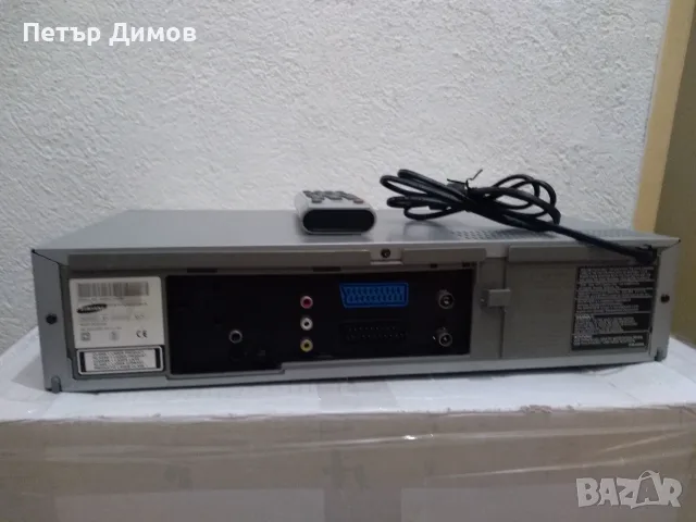 SAMSUNG-DVD-SV55-VHS/DVD-RECORDER, снимка 7 - Плейъри, домашно кино, прожектори - 55428311