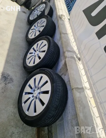 Джанти Mercedes 17 цола , 5х112 , 7j , et48.5 , 225/50/17  Audi  , Vw, снимка 7 - Гуми и джанти - 55479866