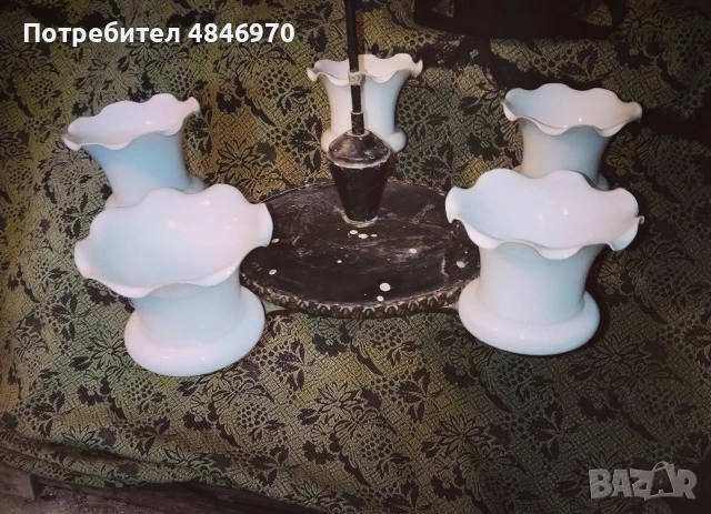 Класически винтидж полилей от средата на 80те , снимка 2 - Антикварни и старинни предмети - 54776932