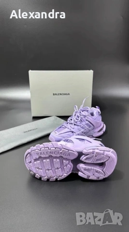 Balenciaga Track Обувки - Лилав, снимка 2 - Маратонки - 54704557