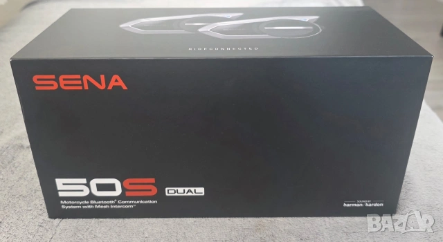 Интерком Sena 50S Mesh 2.0 От Harman Kardon Двоен Комплект , снимка 2 - Аудиосистеми - 55289437