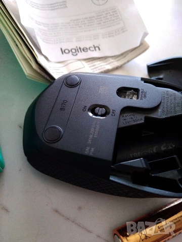 Безжична мишка Logitech M170, снимка 6 - Клавиатури и мишки - 54319299