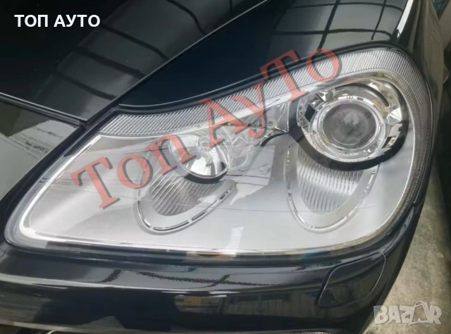Капаци Фарове Порше Кайен Porsche Cayenne 2007 - 2010 Капаци Фарове Стъкла, снимка 13 - Аксесоари и консумативи - 54476995