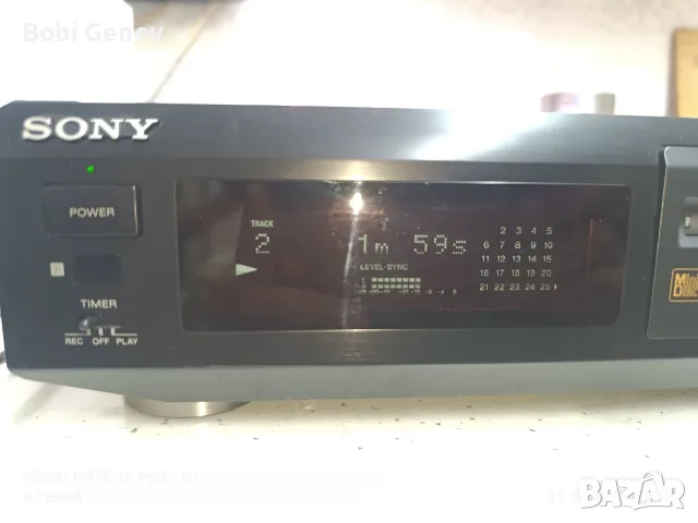 Мини диск Сони Sony, снимка 3 - Декове - 55495652