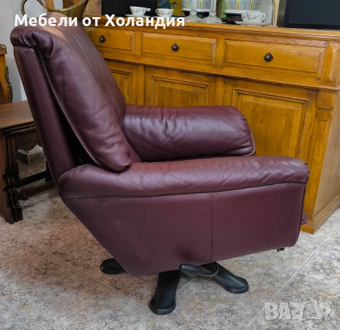 Лаундж кресло Leolux, снимка 5 - Дивани и мека мебел - 54078447