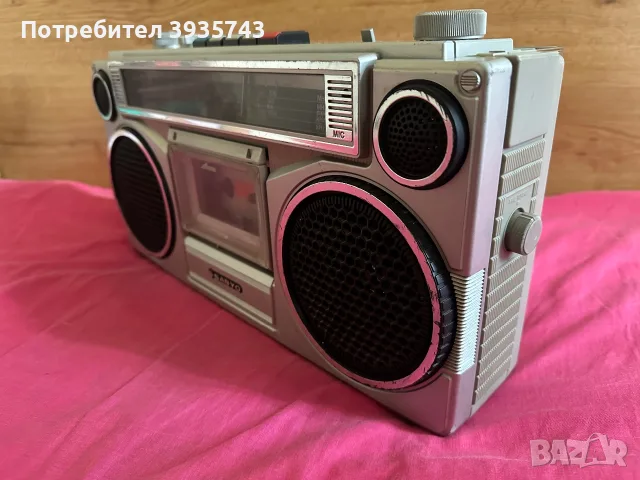 Sanyo M 9903L касетофон, снимка 3 - Радиокасетофони, транзистори - 55294077