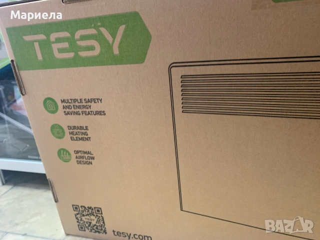 HeatЕco с механичен терморегулатор (CN 03) / Конвектор TESY 2000W, снимка 4 - Отоплителни печки - 55101784